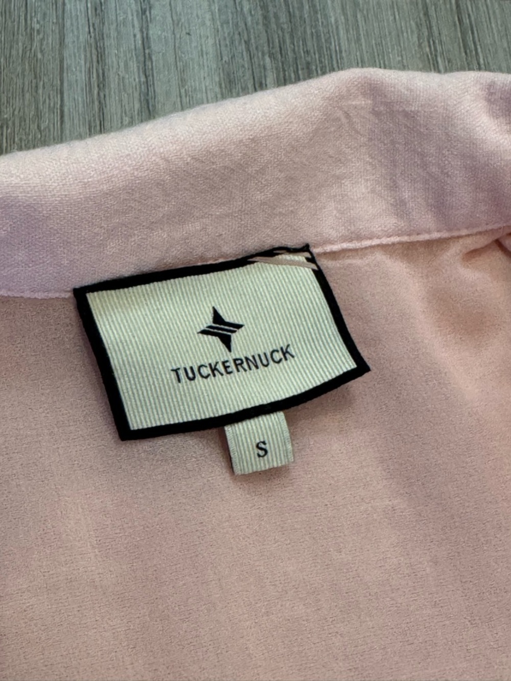 Tuckernuck Pink Eyelet Jane Blouse Small Top - Picture 4 of 8